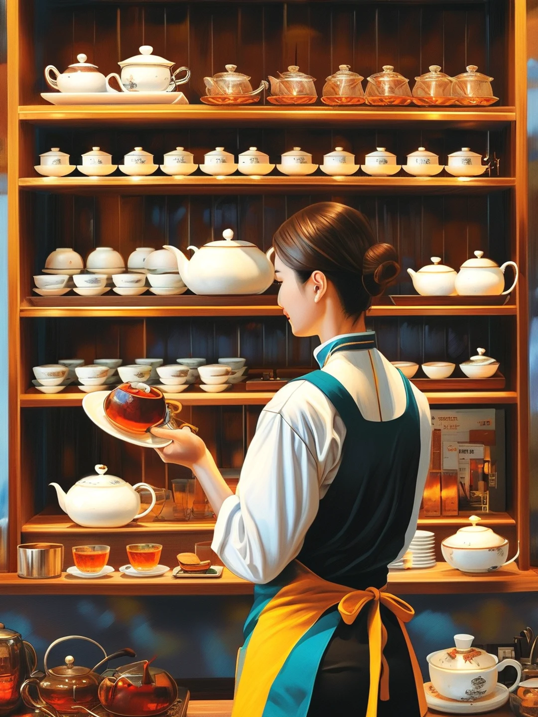茶楼员工排班和包间周转怎么挂钩:高峰期把服务员数量错配的后果配图