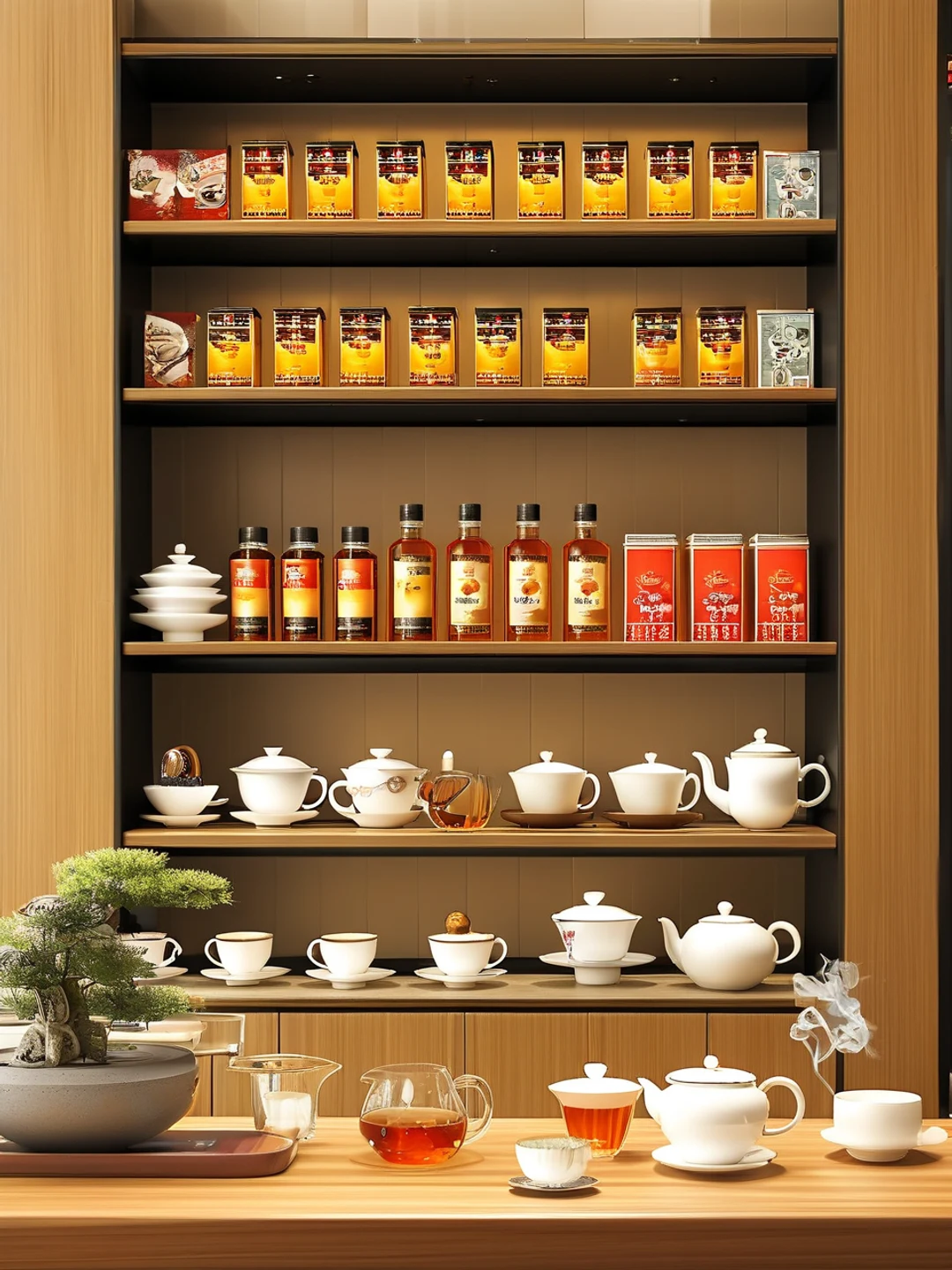 茶楼扫码点单后换茶与加单三方同步操作指南-配图
